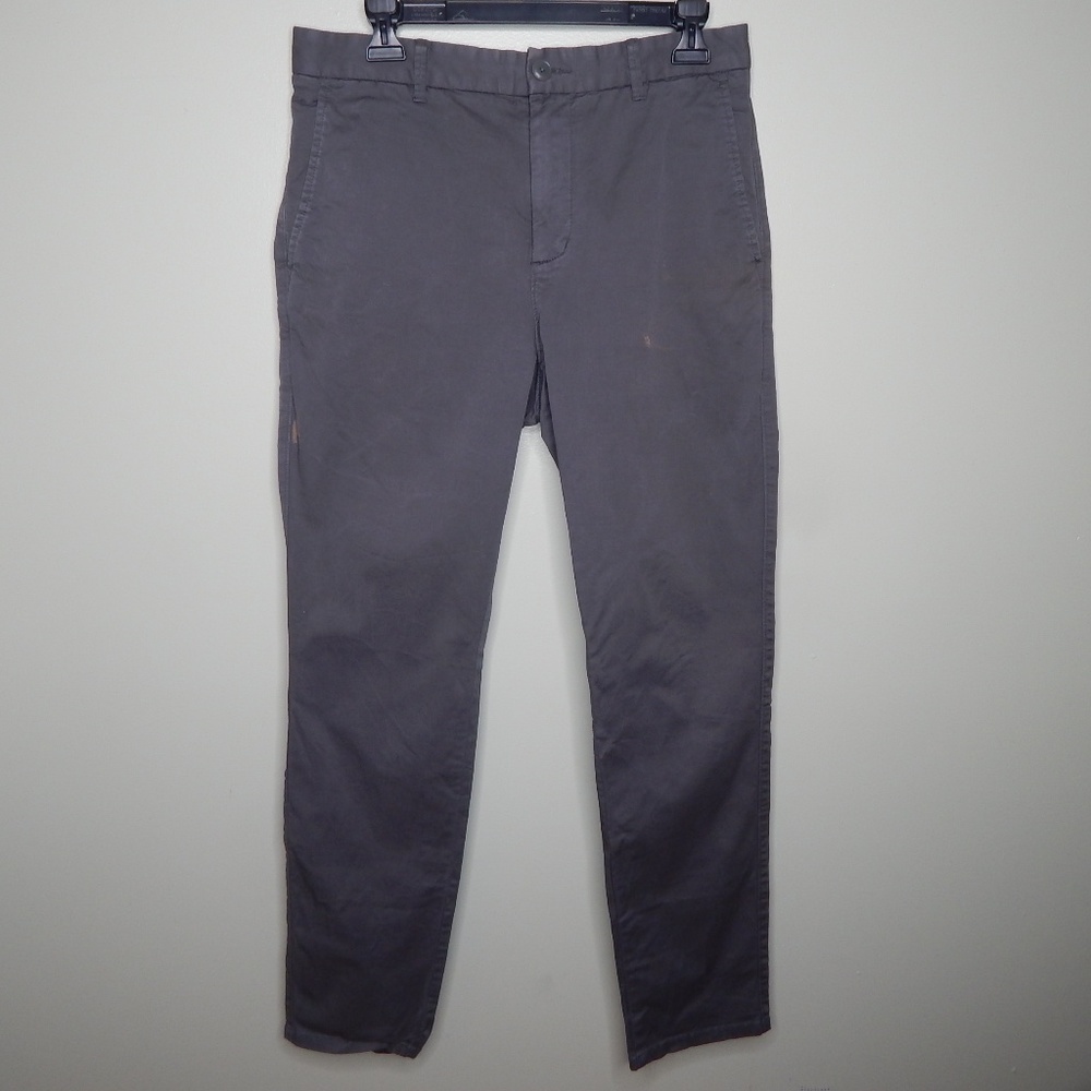 everlane  men chino pants sz 32/32 grey
